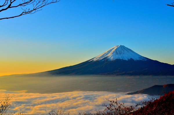 富士山の風景