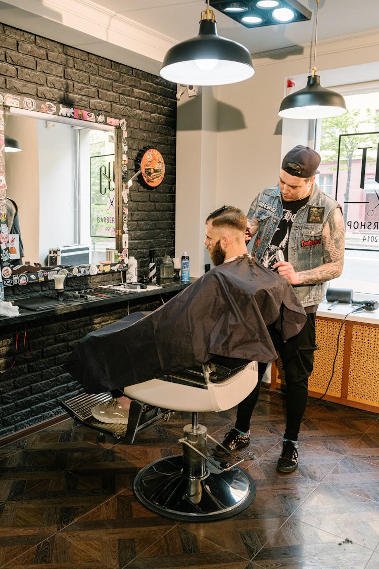 Hairdresser And Barber Saloon