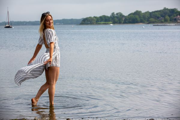 Nautical Striped Dress