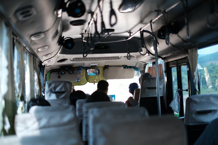 People Inside A Bus