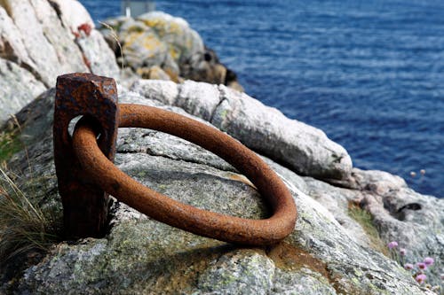 Free stock photo of mooring, rusted