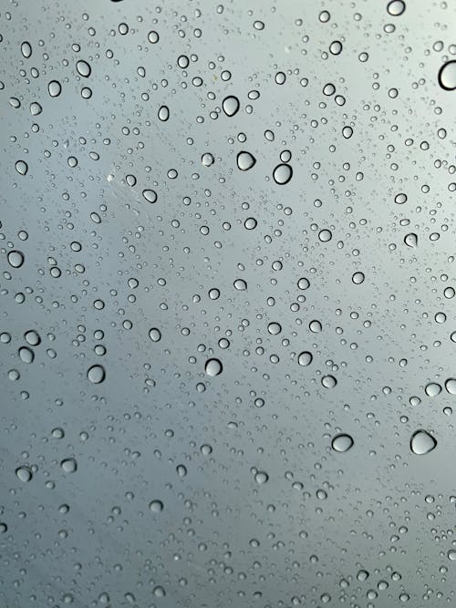 Waterdrops on Glass