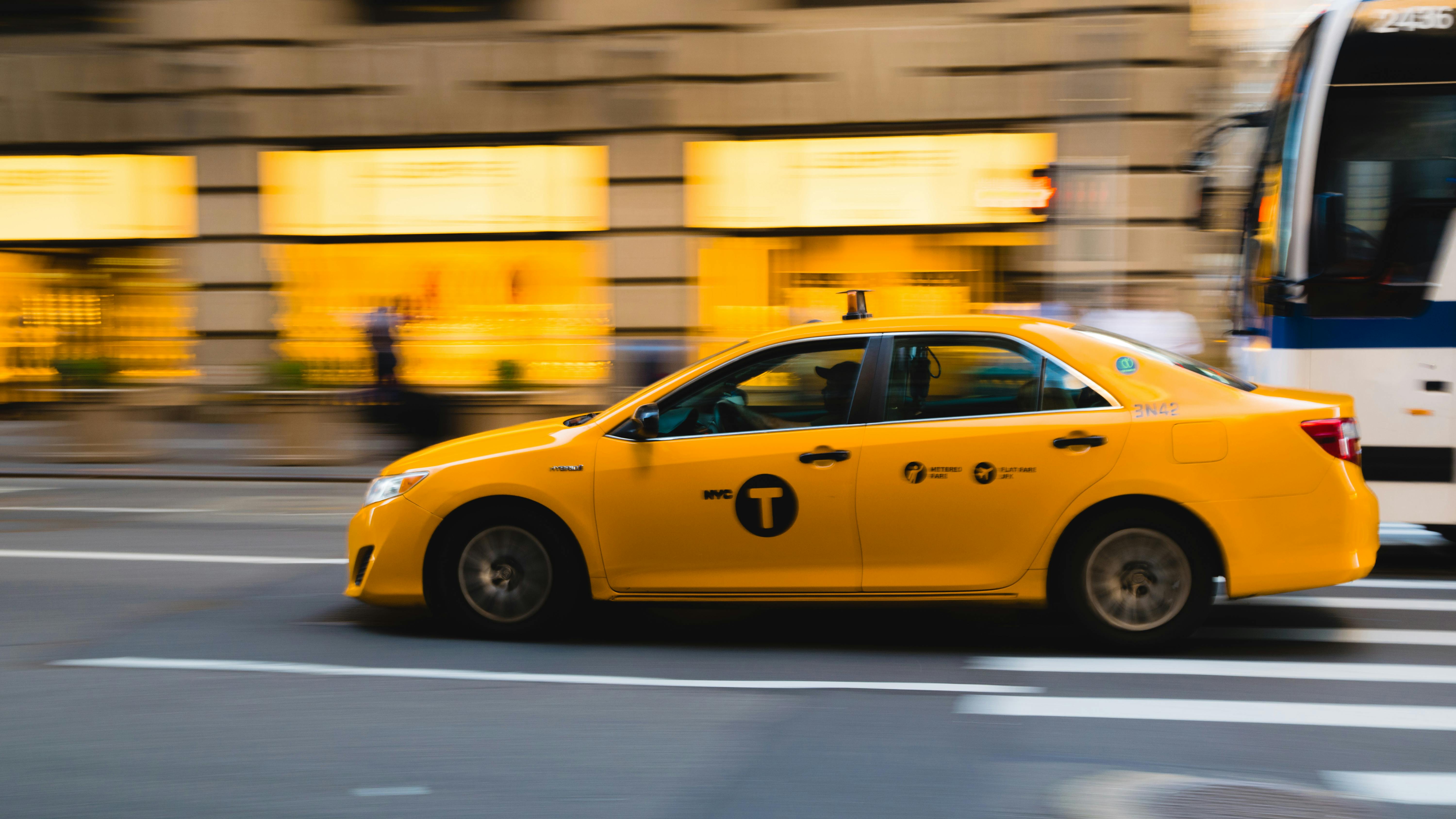 Yellow taxi HD wallpapers | Pxfuel