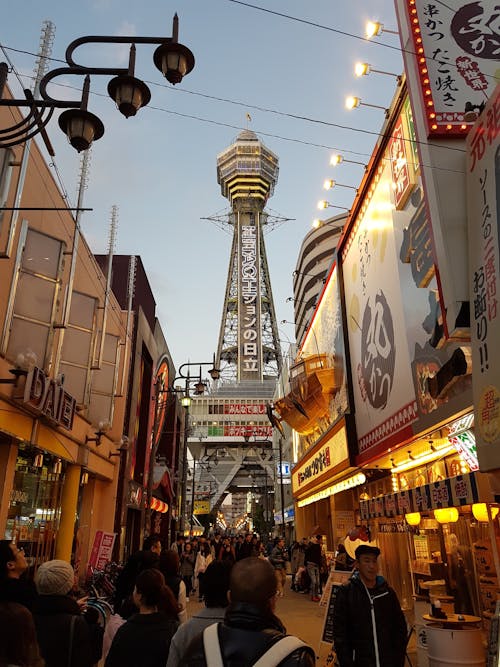 垂直拍摄, 塔, 大阪 的 免费素材图片