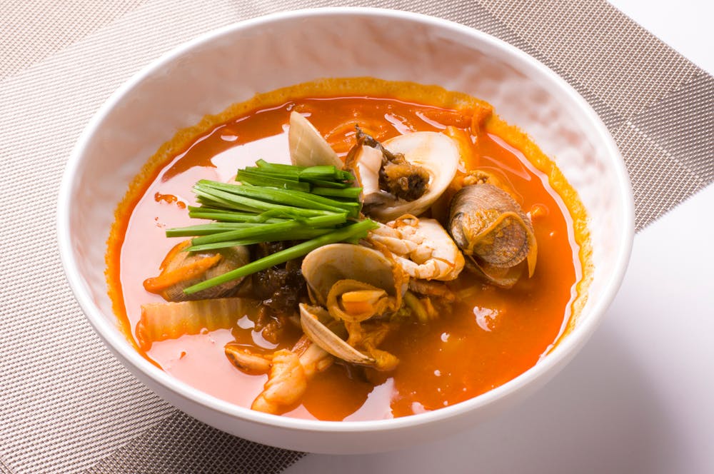 Spicy Seafood Jjamppong Spicy Seafood Jjamppong
