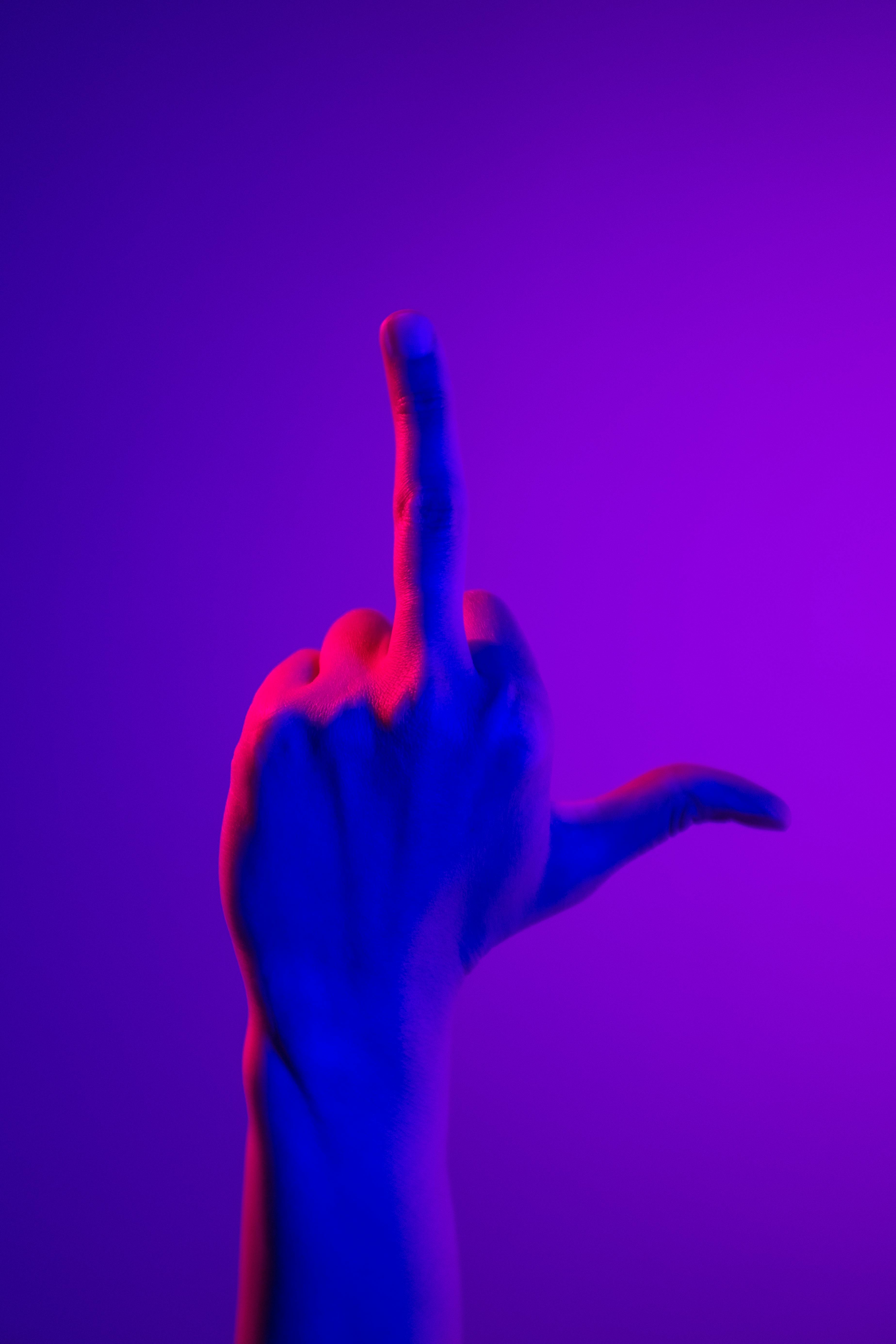 Glitch middle finger wallpaper by flowskiiii  Download on ZEDGE  9341