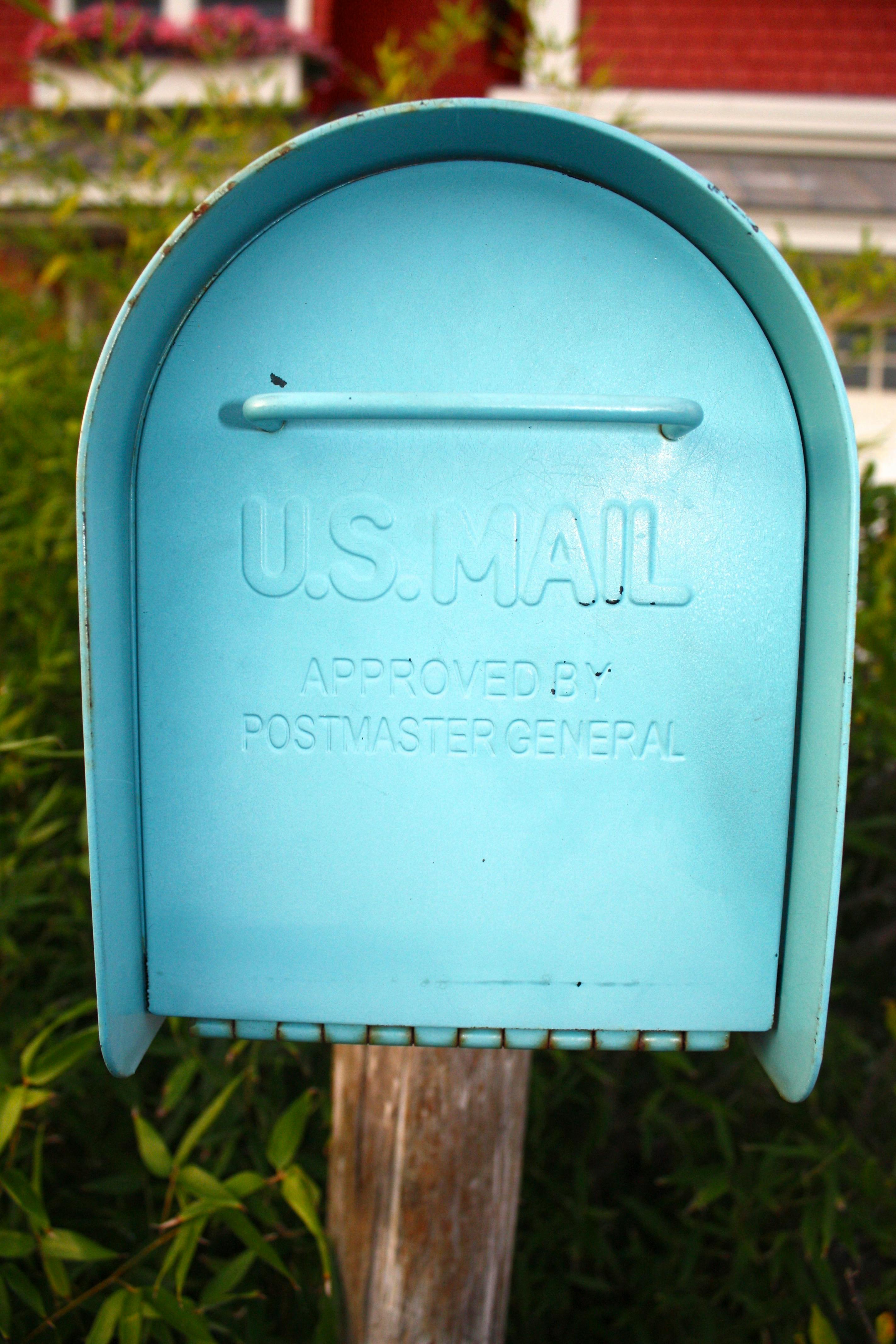 Free stock photo of mail, mailbox, post