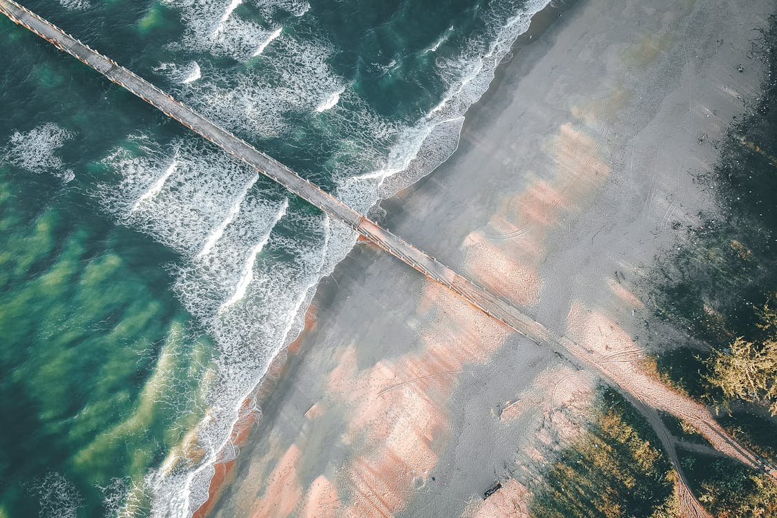 Bird's Eye View Of Ocean