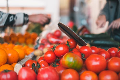 Free Close-Up Photo Of Tomatoes Stock Photo