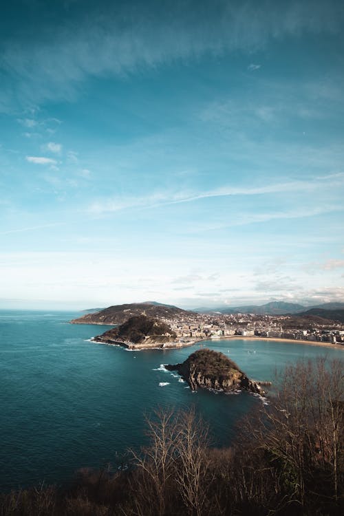 Blue Sea Under Blue Sky