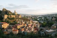 Aerial View of City