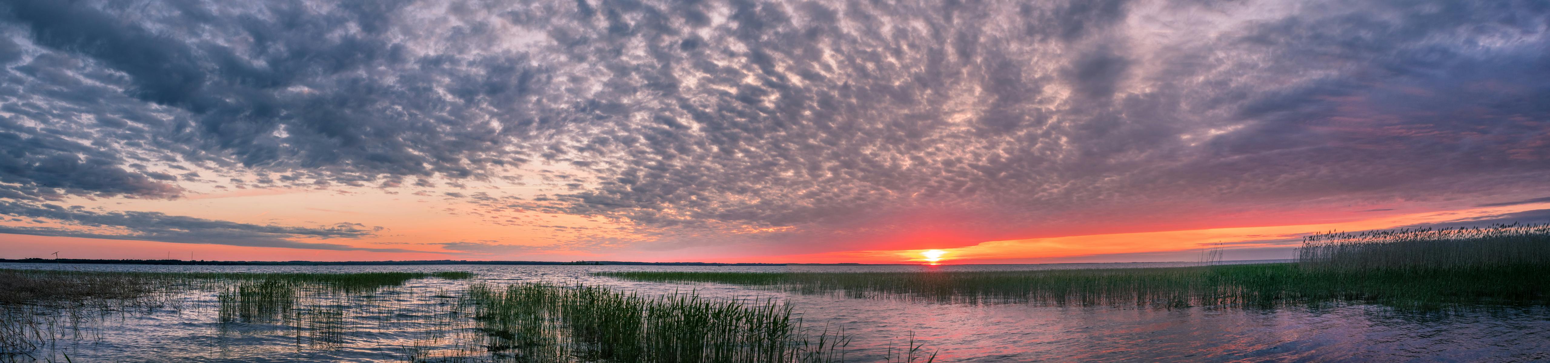 Free stock photo of panorama, sunset