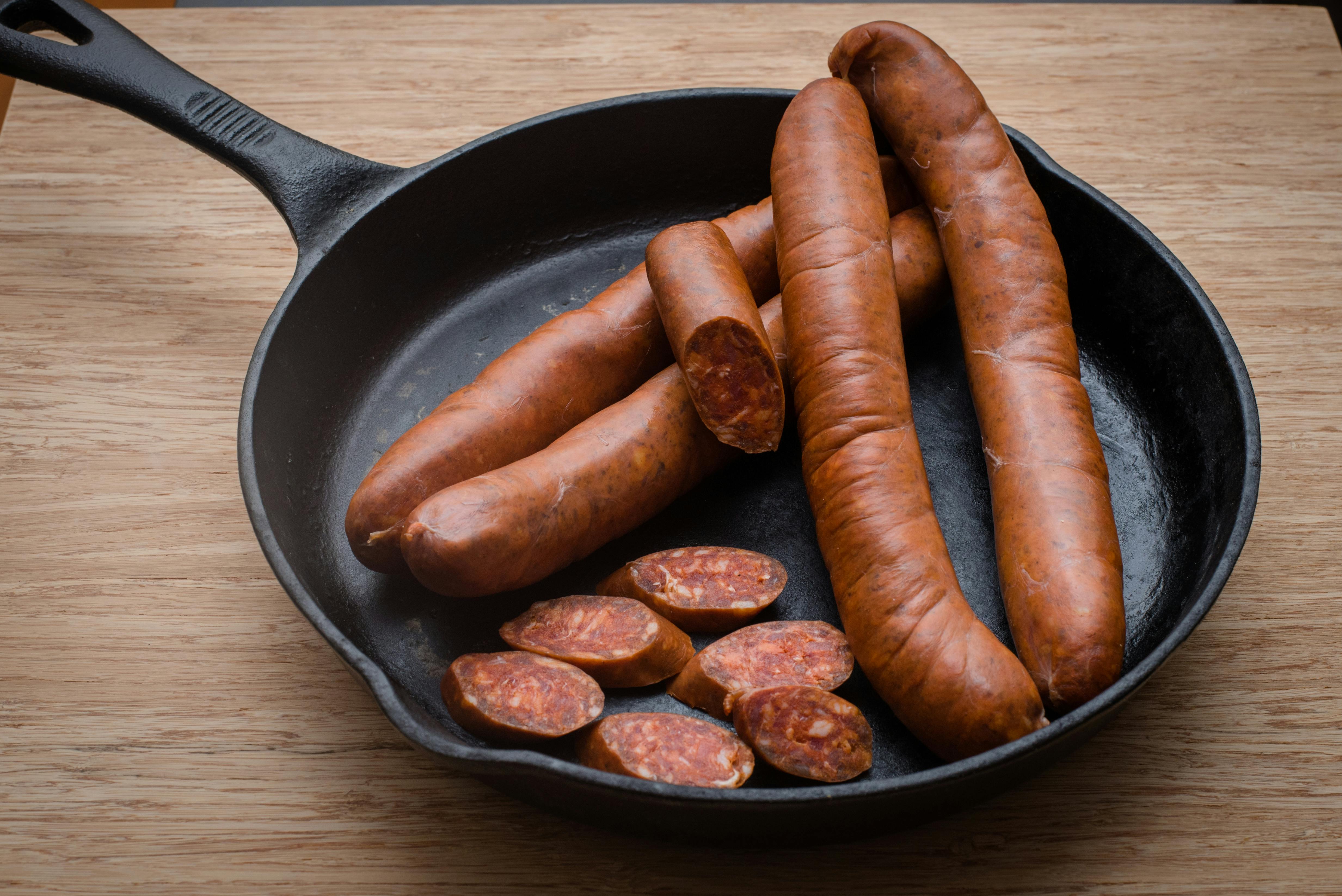 Contoured Sausage-Only Cooking Pans : Sausage Fry Pan