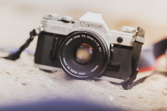 Canon AE-1 with FD 50mm f/1.8