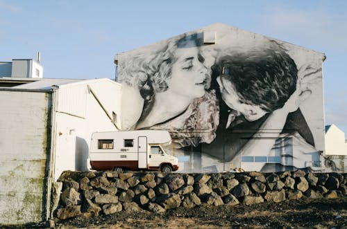 Photo of Building With Graffiti Wall Art