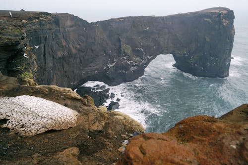 бесплатная Бесплатное стоковое фото с волны, камень, море Стоковое фото