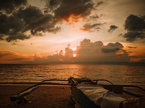 Free stock photo of beach beauty, beach sunset, beautiful sunset