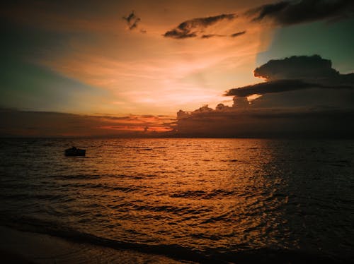 Free stock photo of beach sunset, beautiful rays, beautiful sunset