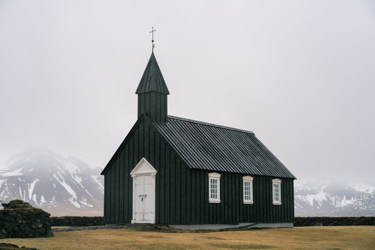 Church Under Fog