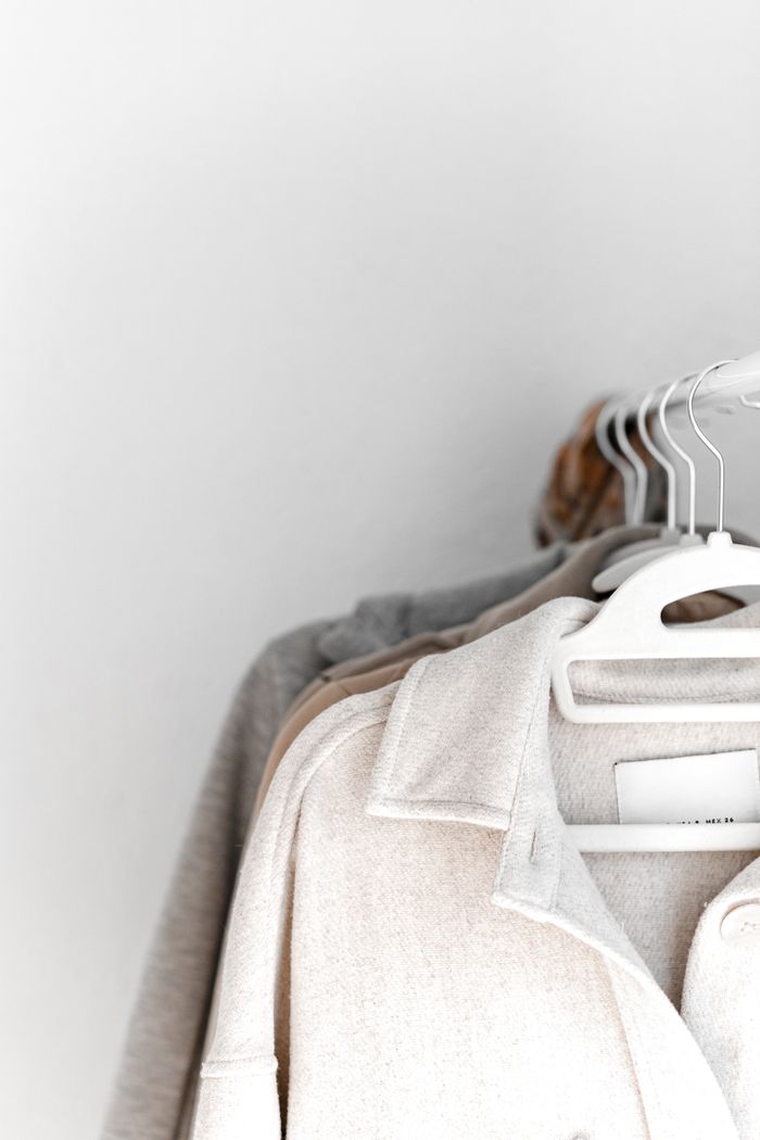 Neutral tones rack