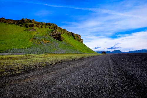 Gray Asphalt Road