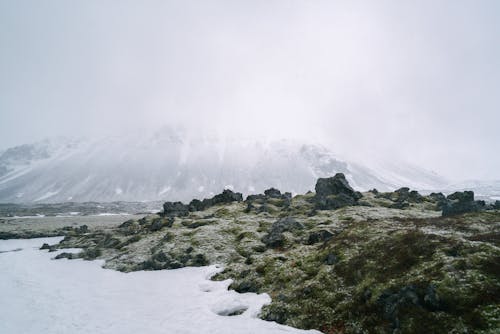 Ücretsiz dağ, kar, kayalar içeren Ücretsiz stok fotoğraf Stok Fotoğraflar
