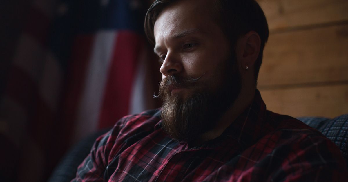 rugged man mustache