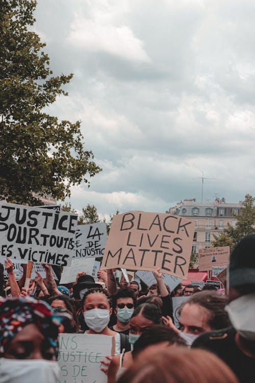 Kostenloses Stock Foto zu afroamerikaner-frau, afroamerikanischer mann, banner