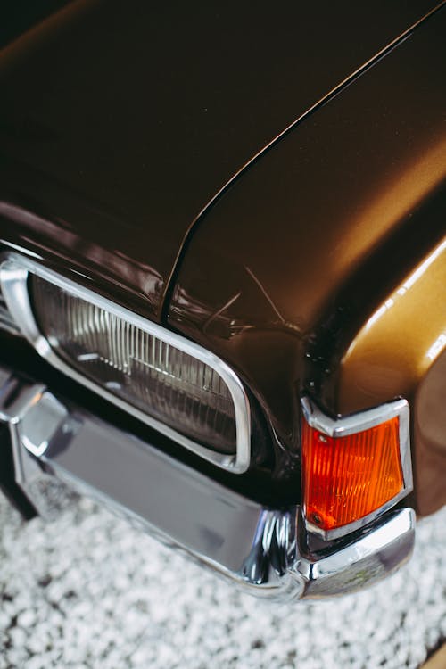 Ingyenes stockfotó autó, barna autó, chrome témában Stockfotó
