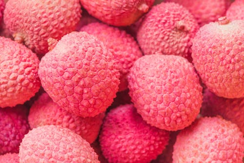 Bunch of Lychee Fruits