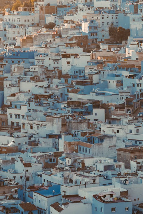 Základová fotografie zdarma na téma architektura, budovy, chefchaouen