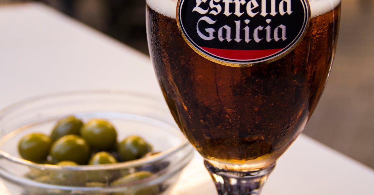 Free stock photo of beer, beer glass, Estrella Galicia