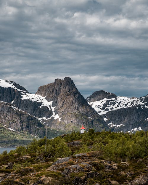 Gratis arkivbilde med ås, dronebilde, fjell