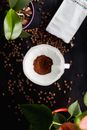 Chocolate Cake on White Ceramic Plate