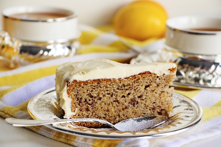 Cake Slice On A Plate