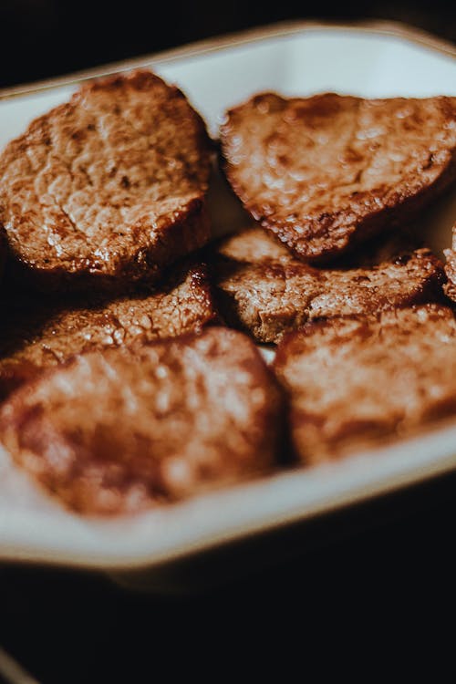 Selective Focus Photo of Cooked Meat