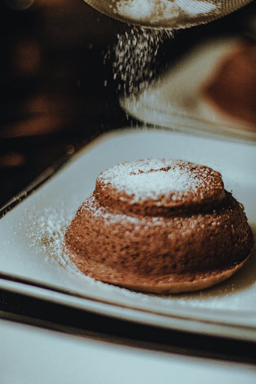 Foto d'estoc gratuïta de bon cocido, cupcake, pols blanc