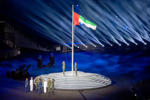 Foto profissional grátis de abu dhabi, administração, bandeira