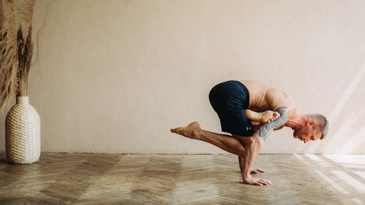 Step-by-Step Guide to Baby Crow Pose