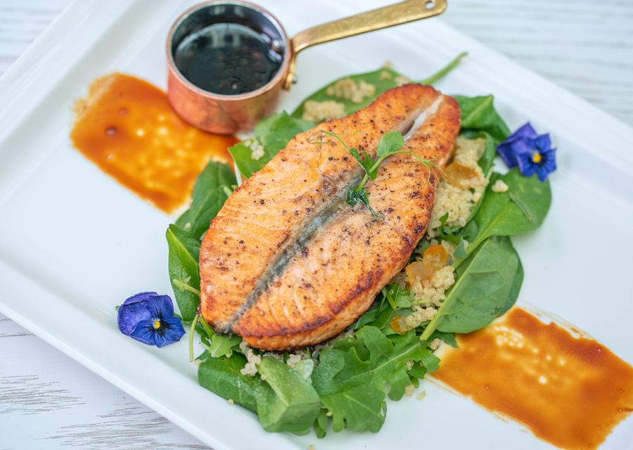 Lachs, Fisch und Fleisch