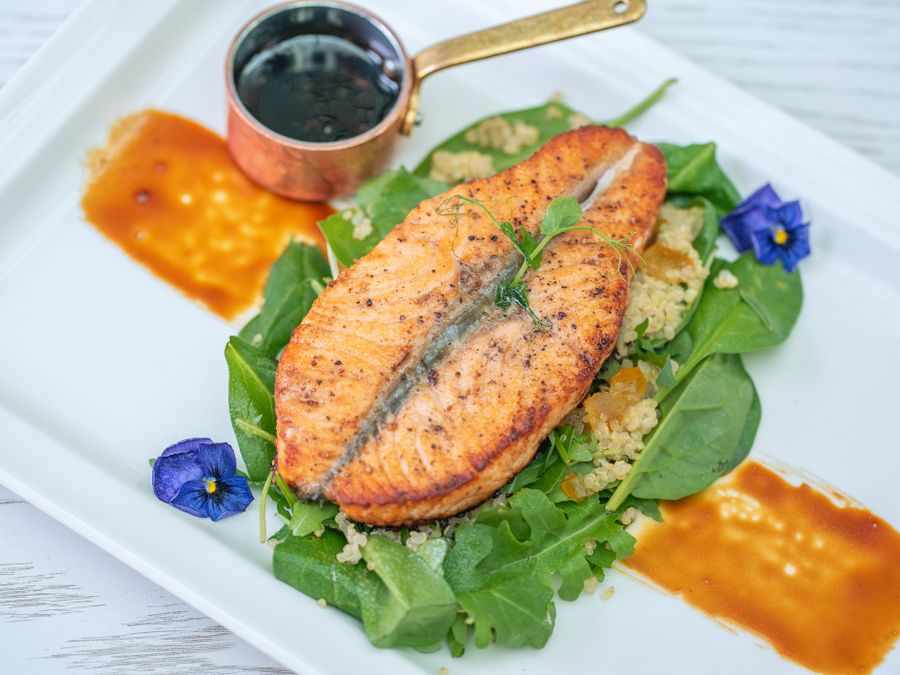 Grilled Atlantic Salmon