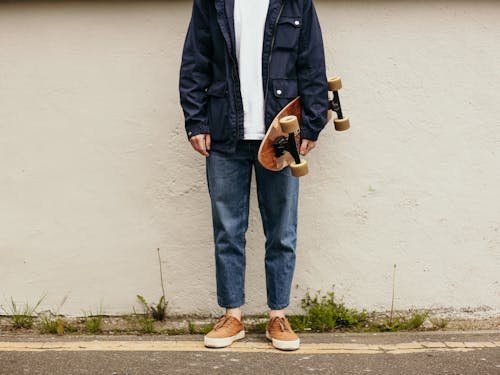 Δωρεάν στοκ φωτογραφιών με denim τζιν, skateboard, skateboarder