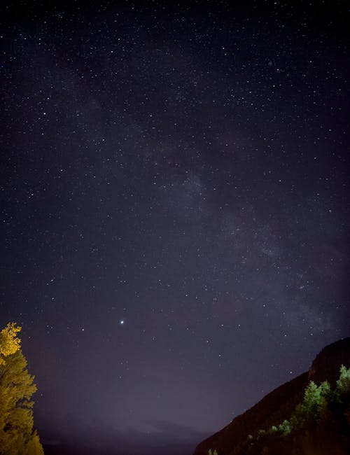 Darmowe zdjęcie z galerii z astrofotografia, droga mleczna, galaktyka