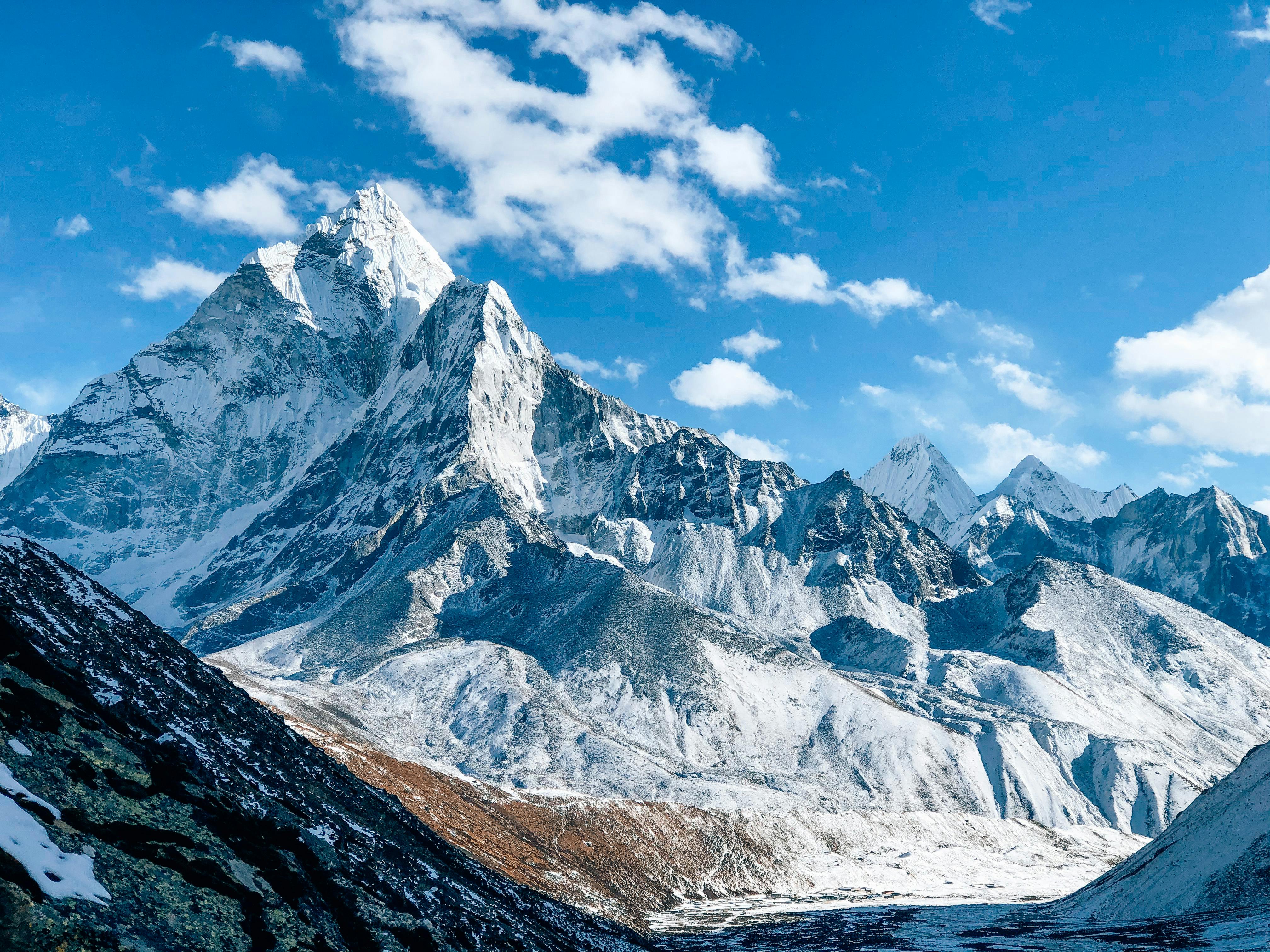 Photo Of Snow Covered Mountains · Free Stock Photo