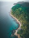 Bird's Eye View Of Seashore