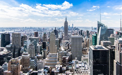 Free Empire State Building, New York Stock Photo