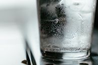 Water in Clear Glass Bottle