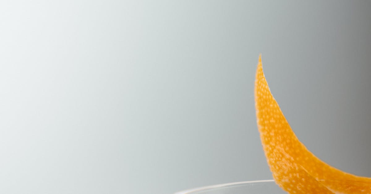 How to zest an orange video