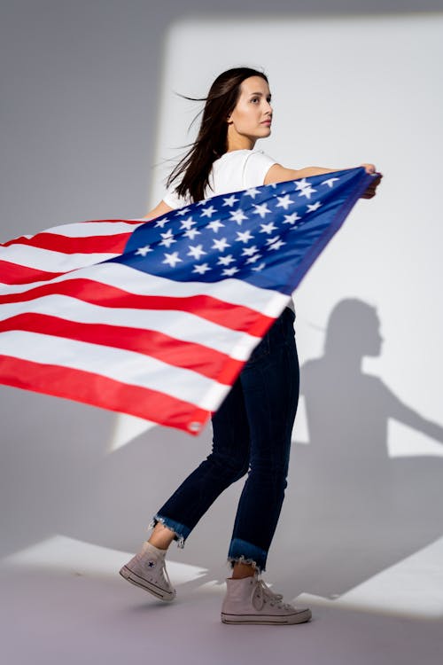 Gratis lagerfoto af amerika, amerikansk-flag, fjerde juli Lagerfoto