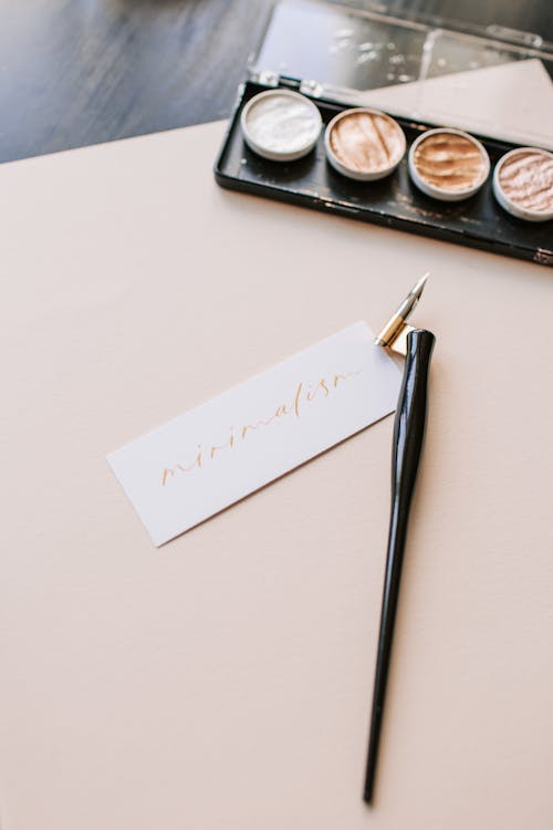 Free Photo Of Sticky Note Beside Pen  Stock Photo